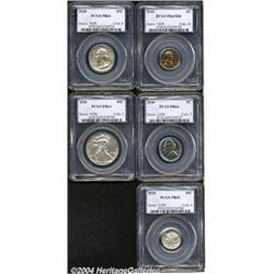 1939 Proof Set PR64 to PR66 PCGS.