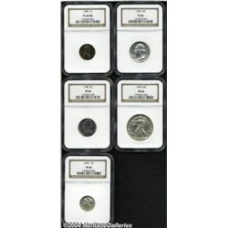 1940 Proof Set PR65 to PR66 NCG.