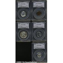 1941 Proof Set PR63 to PR66 PCGS.