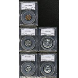 1941 Proof Set PR64 to PR66 PCGS.
