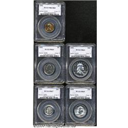 1951 Proof Set PR64 to PR67 PCGS.