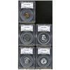 Image 1 : 1951 Proof Set PR64 to PR67 PCGS.