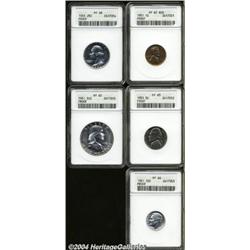 1951 Proof Set PR65 to PR66 ANACS.