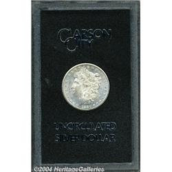 1880-CC[S$1] 8 Over Low 7 MS63 Uncertified.