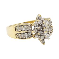 1.06 ctw Diamond Ring - 10KT Yellow Gold