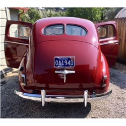 1940 Mercury Eight 4-Door Sedan