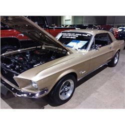 1968 Ford Mustang S code Coupe 4 speed