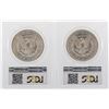 Image 2 : Lot of 1884-O & 1885-O $1 Morgan Silver Dollar Coins PCGS MS63