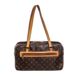 Louis Vuitton Monogram Canvas Leather Cite GM Shoulder Bag
