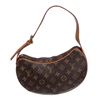 Image 1 : Louis Vuitton Monogram Canvas Leather Croissant PM Shoulder Bag