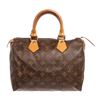 Image 1 : Louis Vuitton Monogram Canvas Leather Speedy 25 cm Bag
