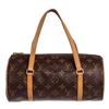 Image 1 : Louis Vuitton Monogram Canvas Leather Papilon 26 cm Shoudler Bag