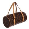 Image 3 : Louis Vuitton Monogram Canvas Leather Papilon 26 cm Shoudler Bag