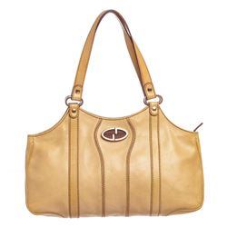 Gucci Camel Tan Leather Hobo Shoulder Bag