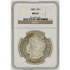 Image 1 : 1880-S $1 Morgan Silver Dollar Coin NGC MS65