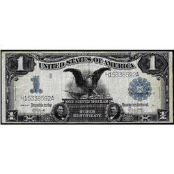 1899 $1 Black Eagle Silver Certificate Note