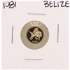 Image 1 : 1981 $50 Belize Hummingbird Gold Coin