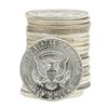 Image 2 : Roll of (20) 1964 Brilliant Uncirculated Kennedy Half Dollars