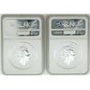 Image 2 : Lot of (2) 2018 Great Britain 5 Pound Queen's Beasts Silver Coins NGC MS69 Early