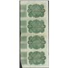 Image 2 : Uncut Sheet of (4) State of Louisiana Baby Bond Obsolete Notes