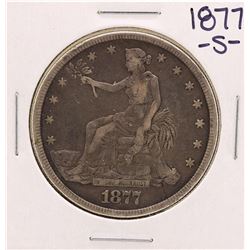 1877-S $1 Trade Silver Dollar Coin