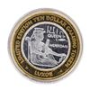 Image 1 : .999 Silver Luxor Las Vegas, Nevada $10 Casino Limited Edition Gaming Token
