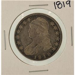 1819 Capped Bust Half Dollar Coin