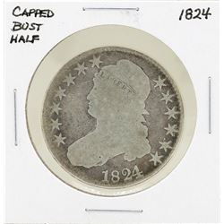 1824 Capped Bust Half Dollar Coin