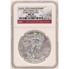 Image 1 : 2011 $1 American Silver Eagle Coin NGC MS70 Early Releases