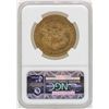 Image 2 : 1857 $20 Liberty Head Double Eagle Gold Coin NGC AU Details
