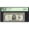 Image 1 : 1953A $5 Silver Certificate Note Fr.1656 PCGS Very Choice New 64PPQ