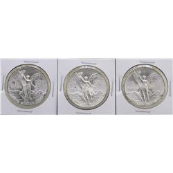 Lot of 1982Mo/1983Mo/1985Mo Mexico Silver Libertad Coins