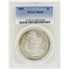 Image 1 : 1885 $1 Morgan Silver Dollar Coin PCGS MS65