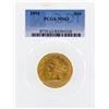 Image 1 : 1894 $10 Liberty Head Eagle Gold Coin PCGS MS63