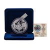 Image 2 : 1988 Rarities Mint Walt Disney Goofy & Pluto 5 oz .999 Silver Coin w/Box & COA