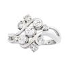 Image 1 : 14KT White Gold 0.85 ctw Diamond Ring