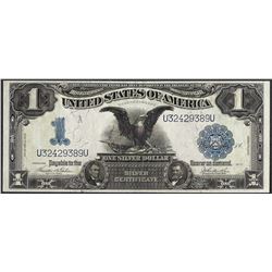 1899 $1 Black Eagle Silver Certificate Note