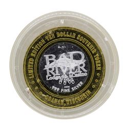 .999 Silver Bad River Lodge Casino Odanah, WI $10 Limited Edition Gaming Token