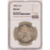 Image 1 : 1883-O $1 Morgan Silver Dollar Coin NGC MS64+