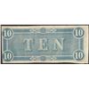 Image 2 : 1864 $10 Confederate States of America Note