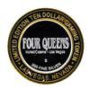 Image 2 : .999 Silver Four Queens Casino Hotel Las Vegas $10 Limited Edition Gaming Token