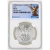 Image 1 : 1985Mo Mexico Libertad Onza Silver Coins NGC MS67
