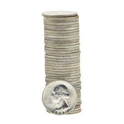 Roll of (40) 1960-D Brilliant Uncirculated Washington Quarters