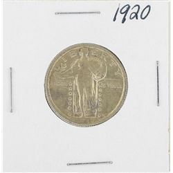 1920 Standing Liberty Quarter Coin
