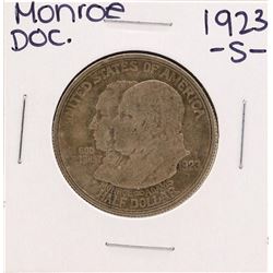1923-S Monroe Doctrine Commemorative Half Dollar Coin