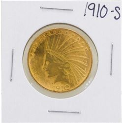 1910-S $10 Indian Head Eagle Gold Coin