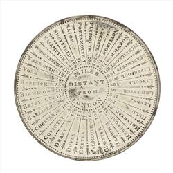 1820 Miles Distant from London Medal