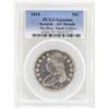 Image 1 : 1834 Small Date Small Letters Capped Bust Half Dollar Coin PCGS AU Details