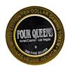 Image 2 : .999 Silver Four Queens Casino Hotel Las Vegas $10 Limited Edition Gaming Token