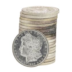 Roll of (20) 1884-O $1 Brilliant Uncirculated Morgan Silver Dollar Coins